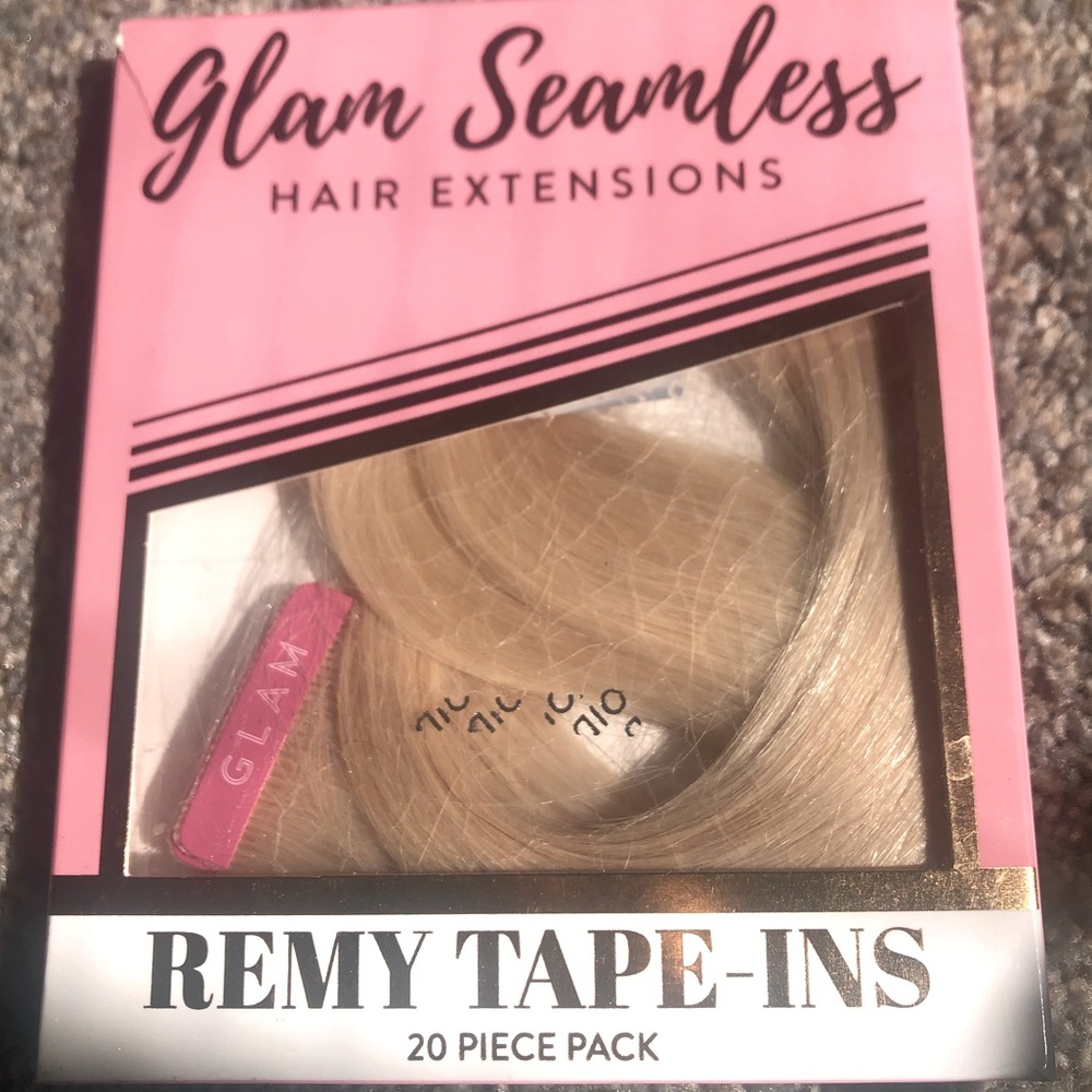 Glam Seamless Remy Tape-in Hair Extensions